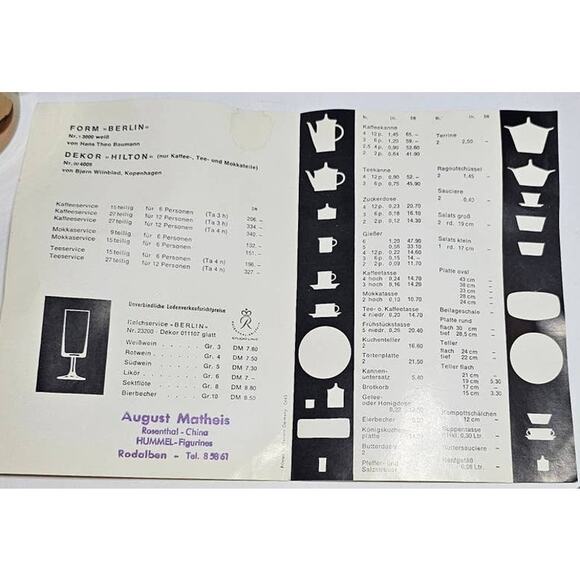 1960s Rosenthal Studio Line Hilton Coffee or Tea Service Germany - Picture 10 of 10